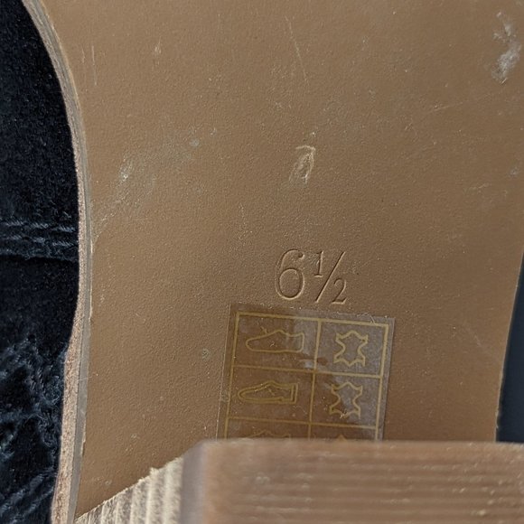 MADEWELL  Greta Tall Western Boots - True Black - Picture 7 of 7